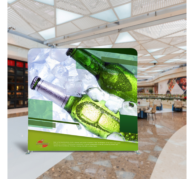 Ez tube backdrop straight - Premium printing and custom designs for businesses and events.