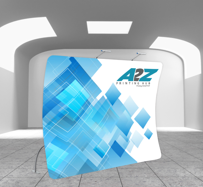 Ez Tube Backdrop U Shape 2 - High-quality printing product from A2Z Printing Hub.