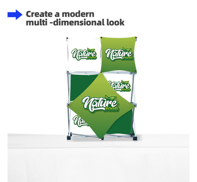 2x3 grid table top pop up display - Premium printing and custom designs for businesses and events.