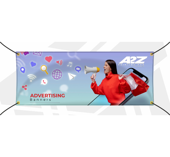 Advertising banners - Premium printing and custom designs for businesses and events.