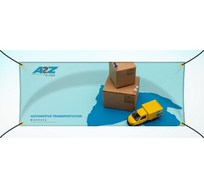 Automotive transportation banners - Premium printing and custom designs for businesses and events.