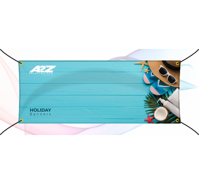 Holiday banner - Premium printing and custom designs for businesses and events.
