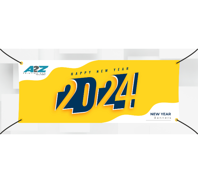 New year banners - Premium printing and custom designs for businesses and events.