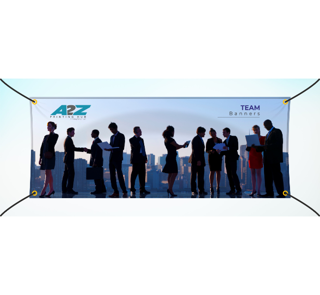 Team banners - Premium printing and custom designs for businesses and events.