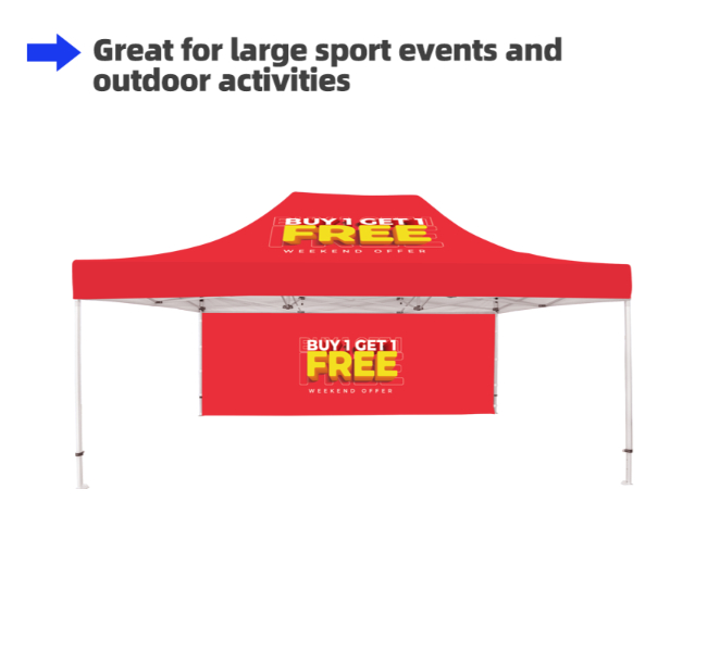 Heavy Duty Event Canopy Tent - 13ft x 20ft for outdoor use