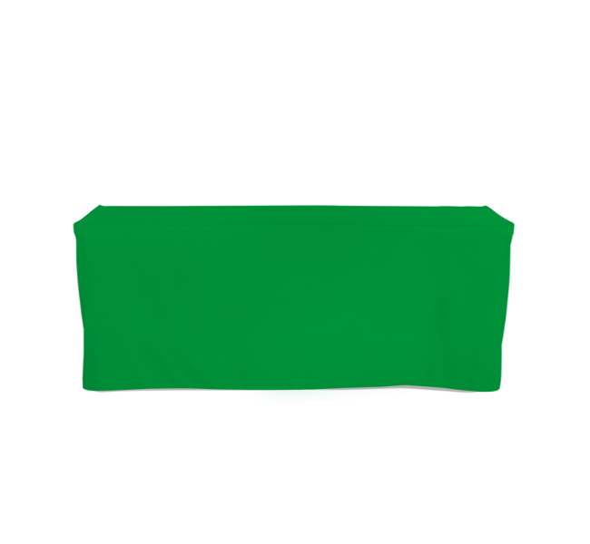 Blank fitted table covers 4 sided - Premium printing and custom designs for businesses and events.