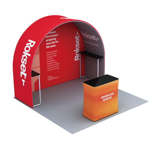 Image of Square Arch Tradeshow Booth