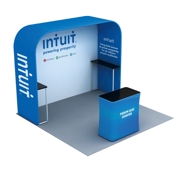 Image of Round Arch Tradeshow Booth
