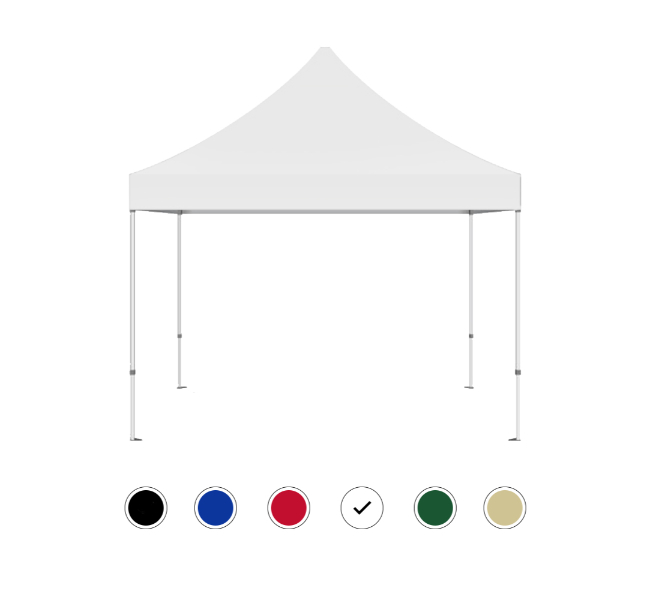 10ft x 10ft blank canopy tents - Premium printing and custom designs for businesses and events.