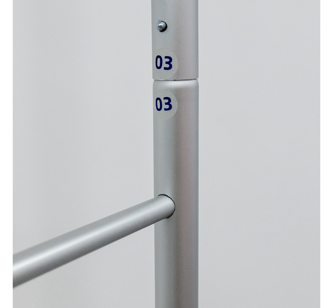 10 ft x 10 ft L-Shape Magnetic Modular Fabric Display