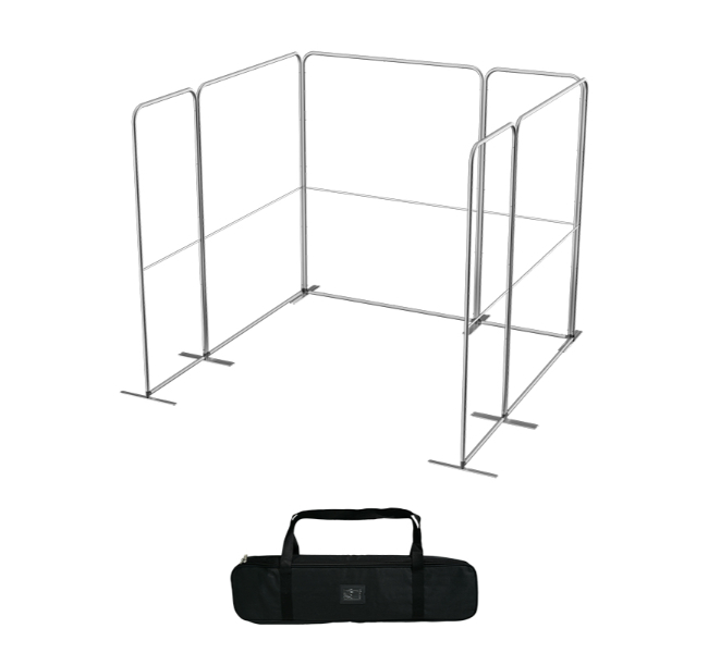 10 ft x 10 ft U-Shape Magnetic Modular Fabric Display