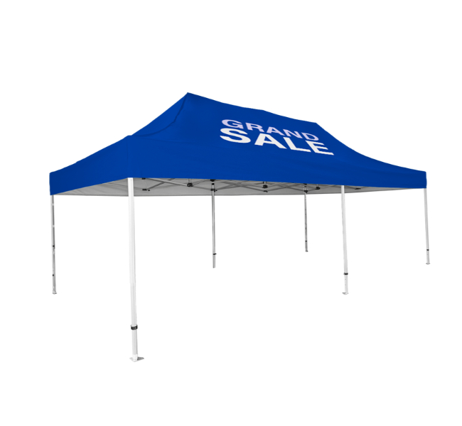 13ft x 26ft custom canopy tents - Premium printing and custom designs for businesses and events.