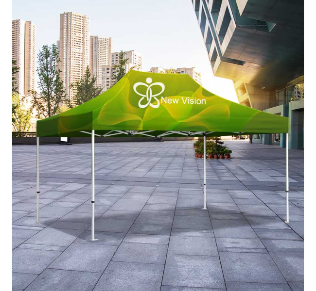 15ft x 10ft custom canopy tents - Premium printing and custom designs for businesses and events.