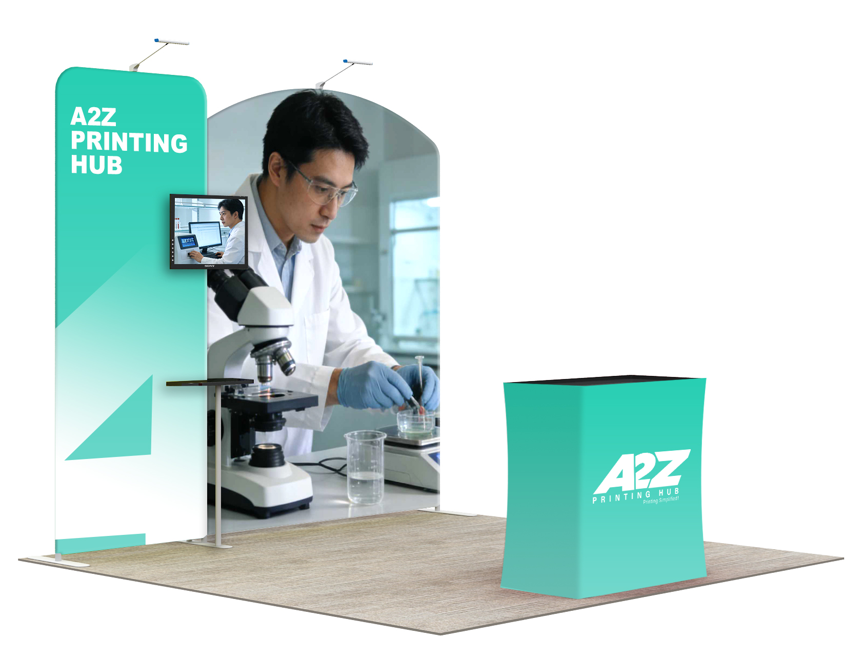 10' x 10' Trade Show Booth E110
