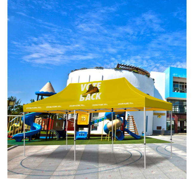 20ft x 10ft custom canopy tents - Premium printing and custom designs for businesses and events.