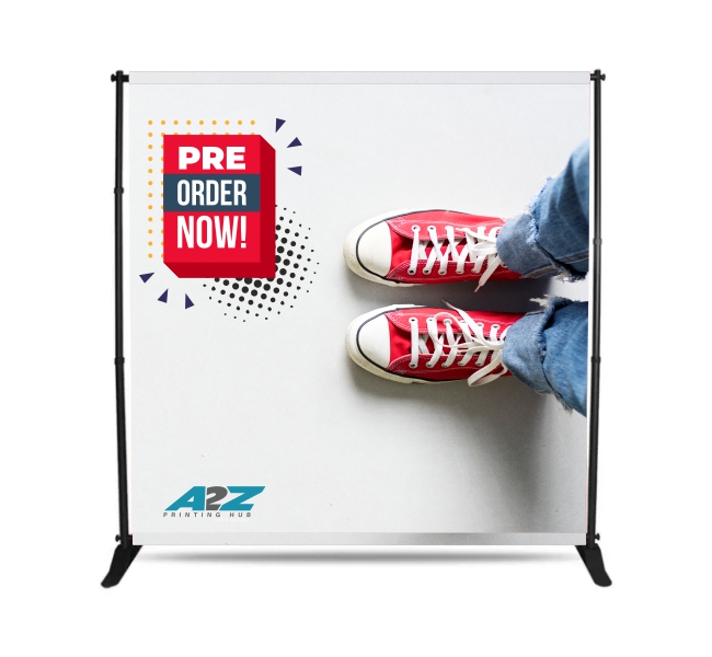 Adjustable banner stands - Premium printing and custom designs for businesses and events.