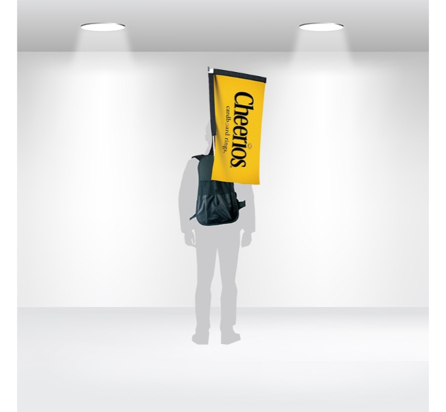 Backpack Flags - Rectangle Image 1