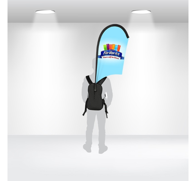 Backpack Flags - U Shape Image 1