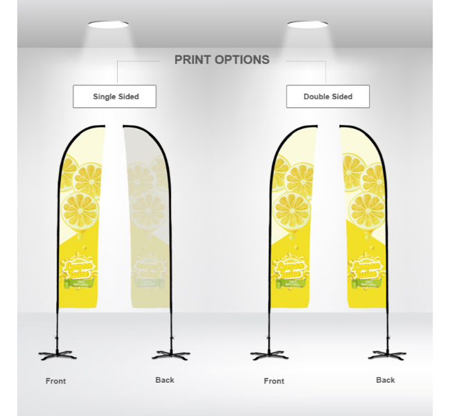 Blade flags - Premium printing and custom designs for businesses and events.