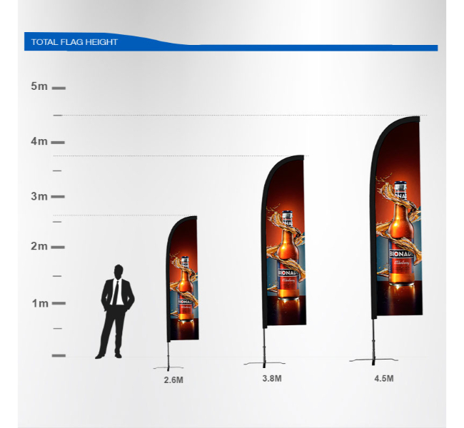 Blade flags - Premium printing and custom designs for businesses and events.