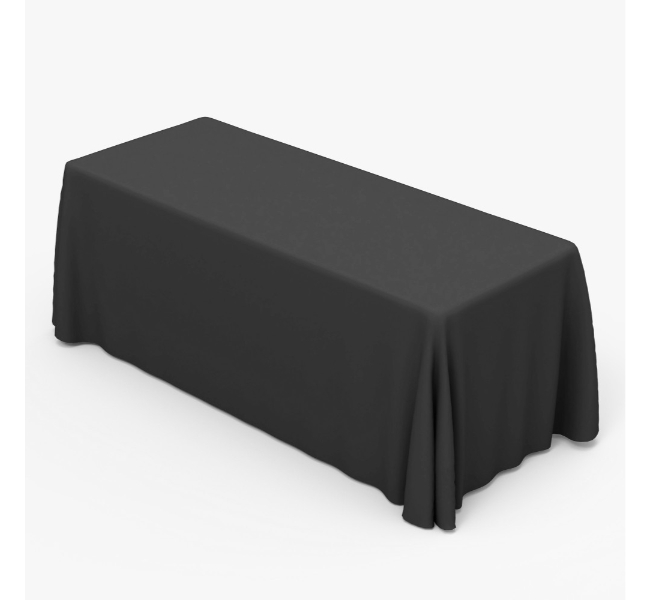 Blank standard table covers 4 sided - Premium printing and custom designs for businesses and events.