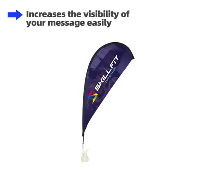 Clip Flags - Teardrop Image 2