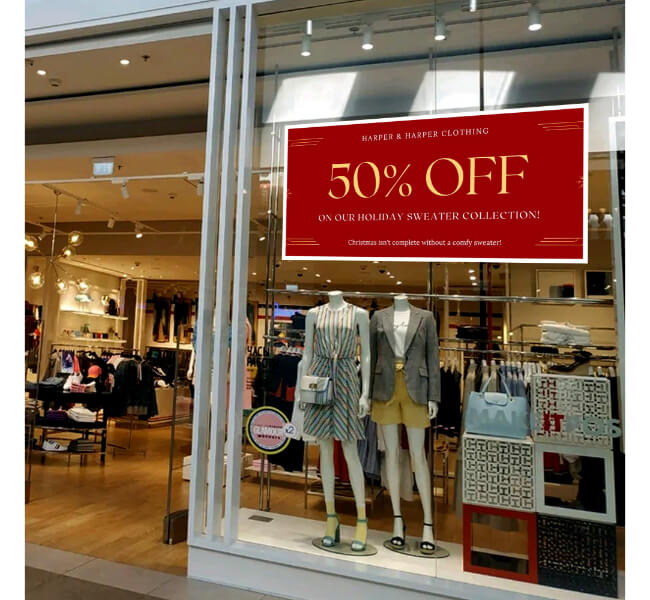 Custom Glass Door Decals​ 2