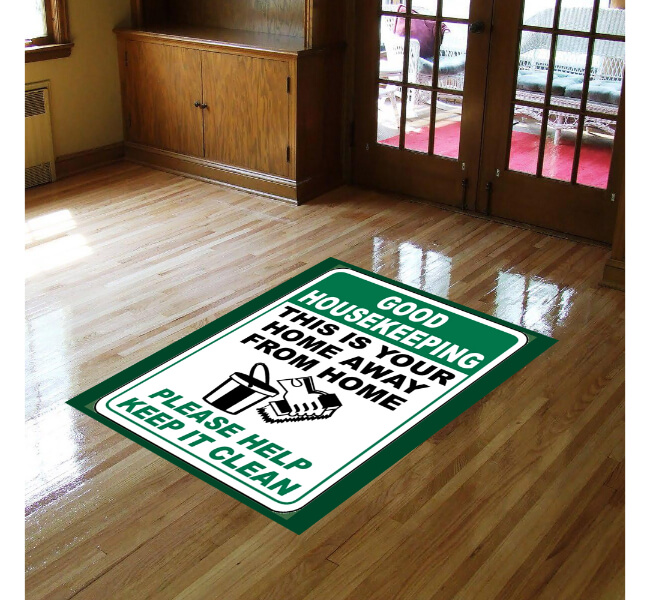 Custom Indoor Floor Decals 2