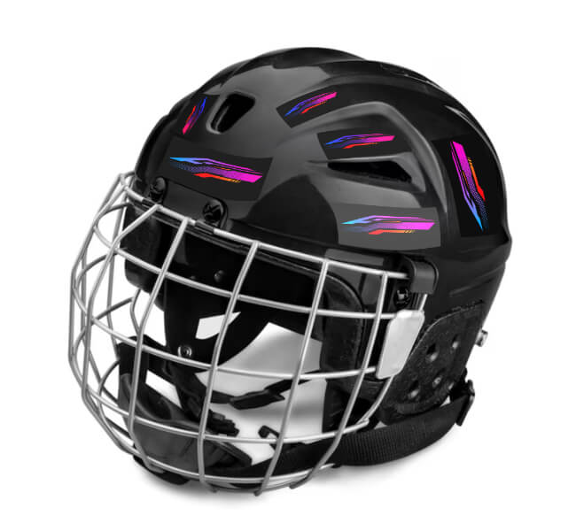 Custom Hockey Helmet Decals 2