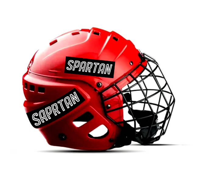 Custom Hockey Helmet Decals 3