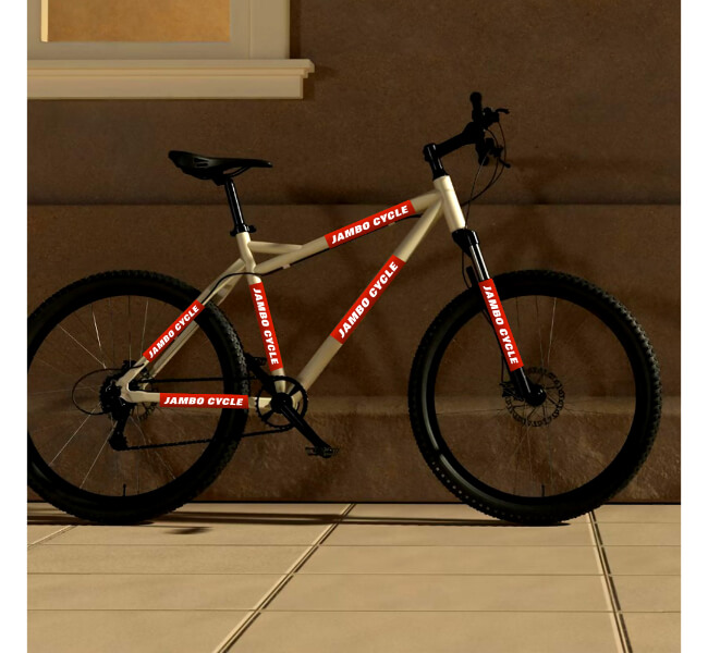 Custom Bicycle Frame Decals 2