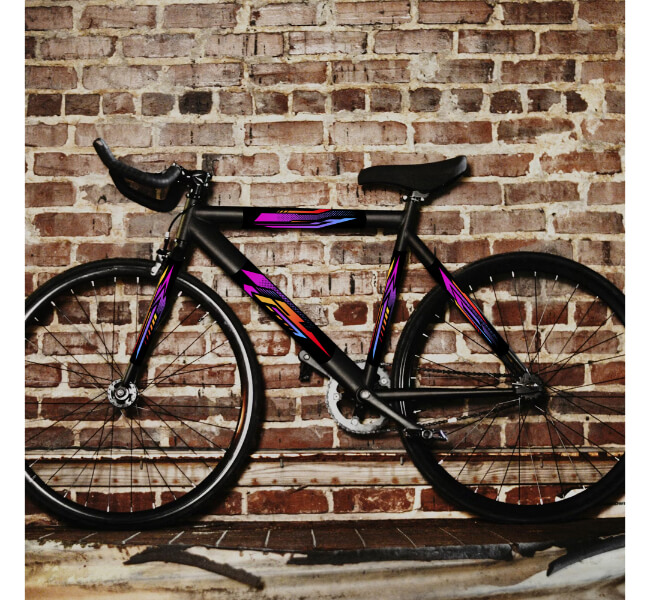 Custom Bicycle Vinyl Decals 2