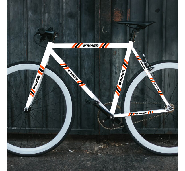 Custom Bicycle Vinyl Decals 3
