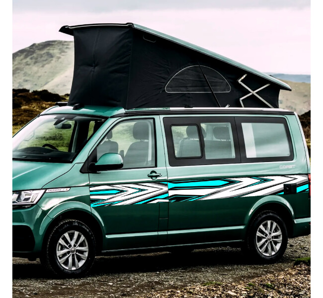 Custom Camper Van Decals 2