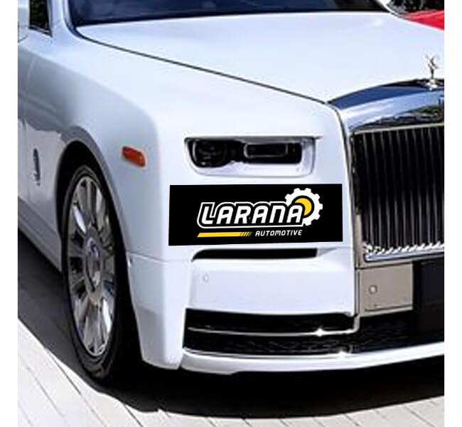 Custom Car Bumper Decals 3