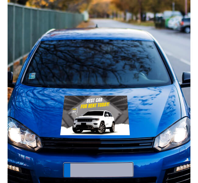 Custom Car Hood Decals 2