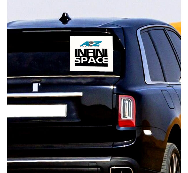 Custom Car Rear Window Decals 2