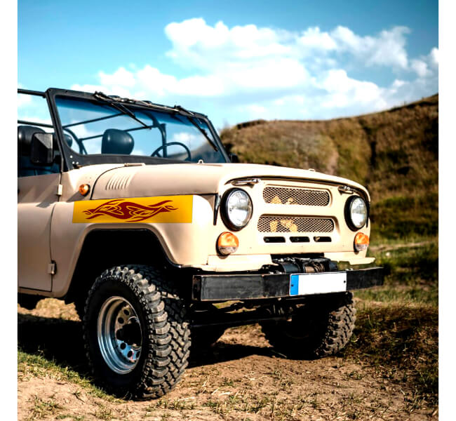 Custom Jeep Decals 1