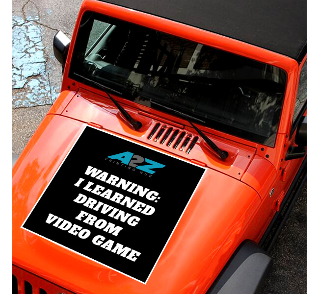 Custom Jeep Hood Decals 2