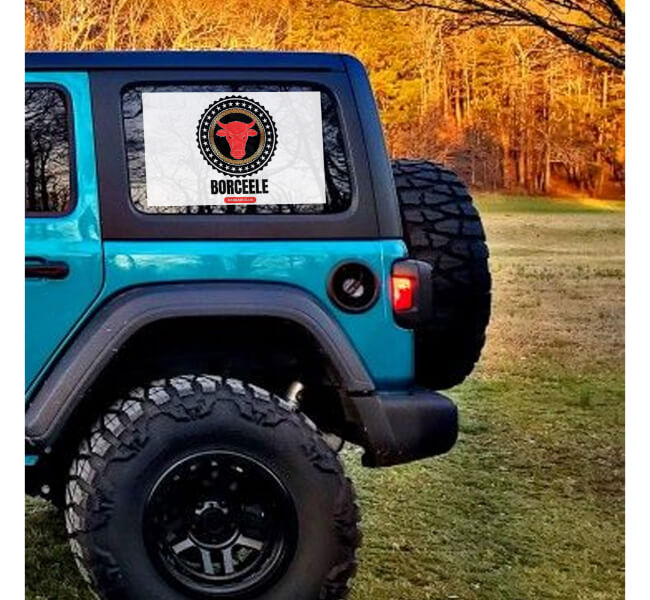 Custom Jeep Rear Window Decals 2