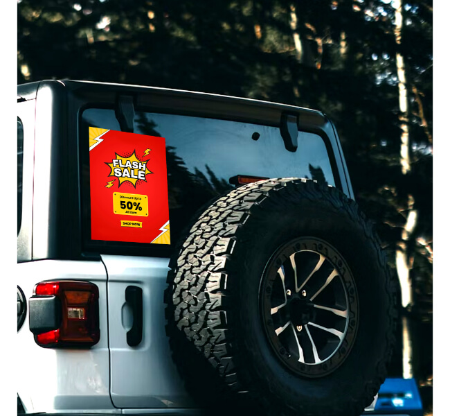 Custom Jeep Rear Window Decals 5