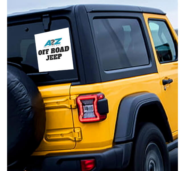 Custom Jeep Windshield Decals 1