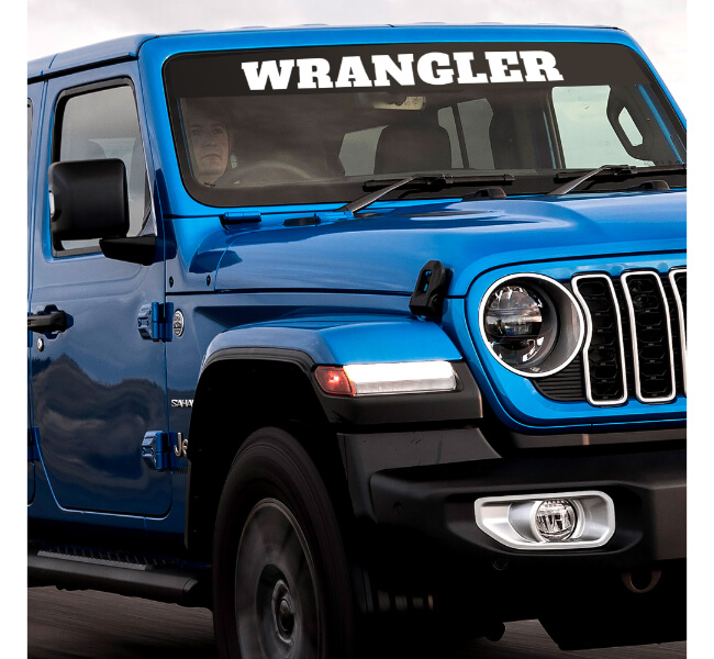 Custom Jeep Windshield Decals 3