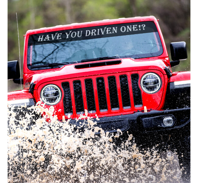 Custom Jeep Windshield Decals 4