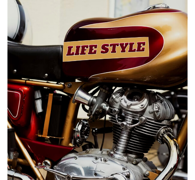 Custom Motorcycle Decals 2