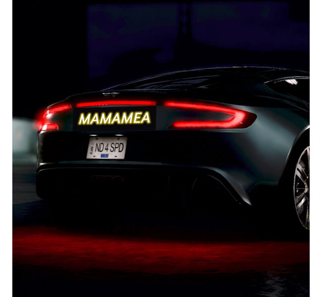 Custom Reflective Car Decals 2