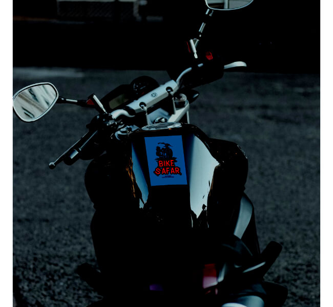 Custom Reflective Motorcycle Decals 1