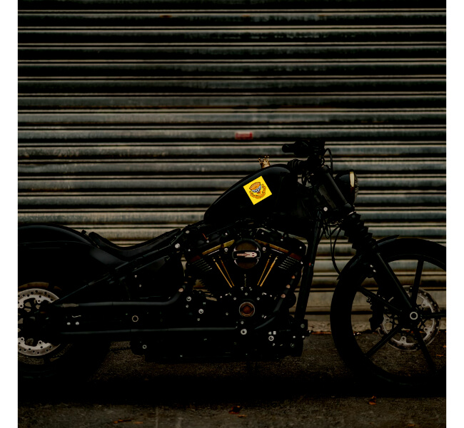 Custom Reflective Motorcycle Decals 2