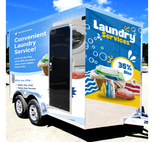 Custom Trailer Decals 2