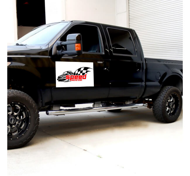 Custom Truck Door Decals 4